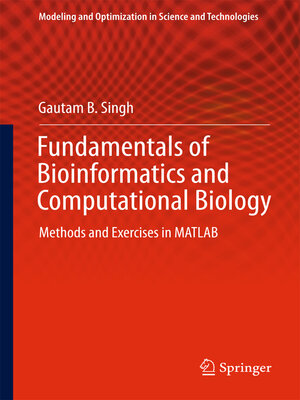 cover image of Fundamentals of Bioinformatics and Computational Biology
